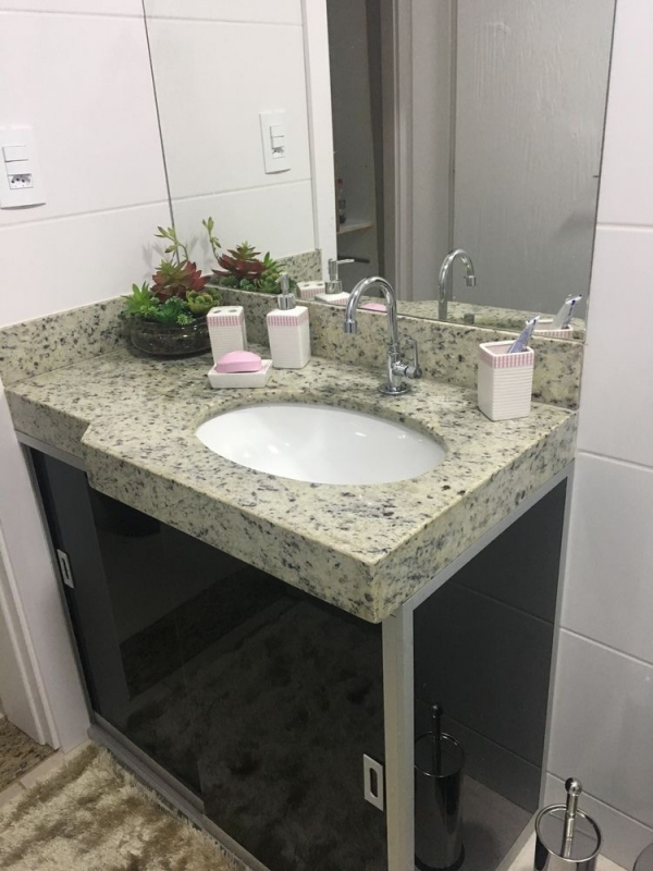 Fechamento de Pia de Vidro para Banheiro Valor Santa Terezinha - Fechamento em Vidro Minas Gerais