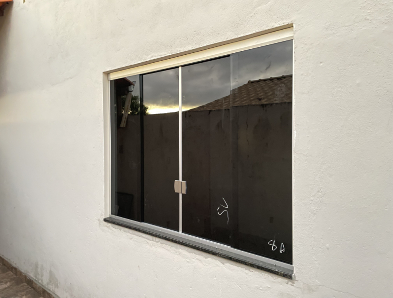 Janela Basculante Vidro Orçamento Sagrada Família - Janela de Vidro com Versatik