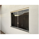 janela basculante vidro orçamento Coqueiros