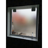 janela de vidro para banheiro orçamento Alto dos Caiçaras