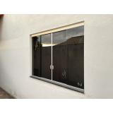 janelas de vidro temperado Santa Efigênia