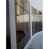 vidro laminado para fachada orçar Jardim piemonte